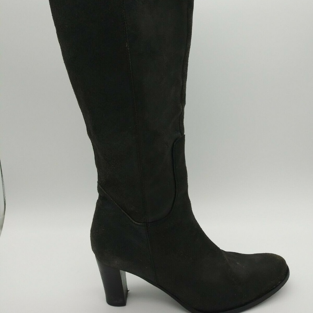 Billy Reid Tall Side Zip High Heel Boots Womens 8